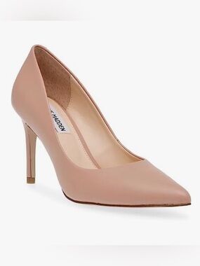 Steve Madden Tan Pointed-Toe Pump